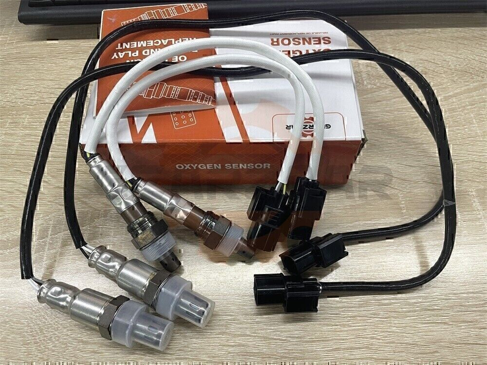 4pcs Upstream & Downstream O2 Oxygen Sensor For 2011-2013 Honda Odyssey V6 3.5L