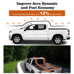 5.7FT 3-Fold Truck Bed Tonneau Cover Fit for 2009-24 Dodge Ram 1500 Pickup USA