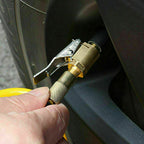 （4） 8mm Car Tyre Wheel Tire Air Chuck Inflator Pump Valve Clip Connector Brass