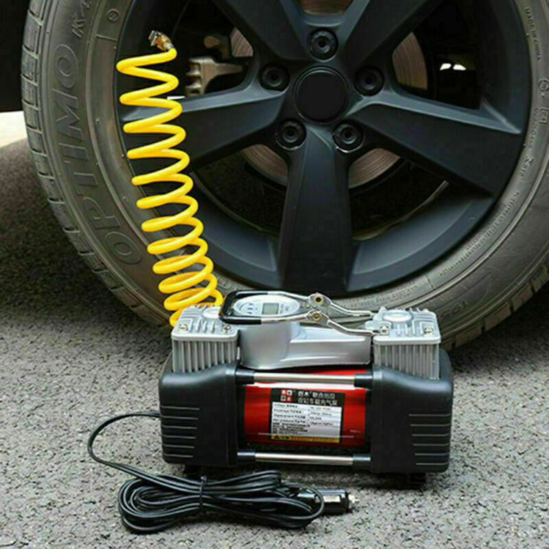 （4） 8mm Car Tyre Wheel Tire Air Chuck Inflator Pump Valve Clip Connector Brass