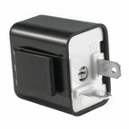 2 x Adjustable LED Flasher Relay Turn signal Blinker Light for Motorcycle 2Pin!