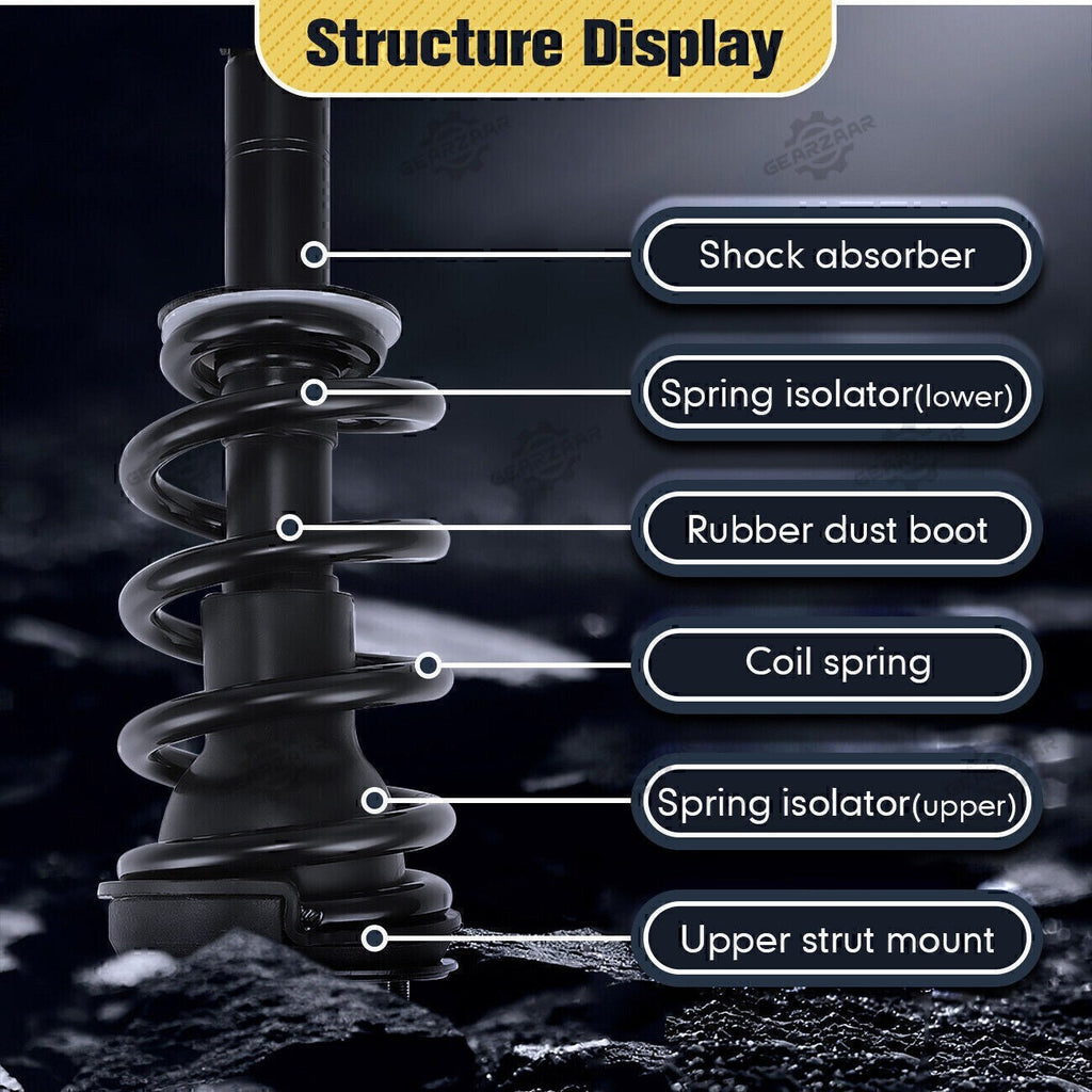 For Escalade Suburban Tahoe 2015-2020 Front Strut Assys+Rear Shock Absorbers USA