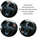 Heavy Duty Steering Wheel Knob Spinner Handle Auto/Tractor Suicide Power Ball