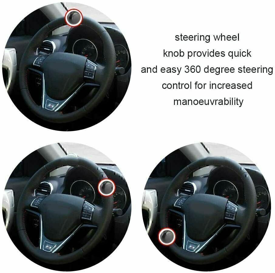 Heavy Duty Steering Wheel Knob Spinner Handle Auto/Tractor Suicide Power Ball