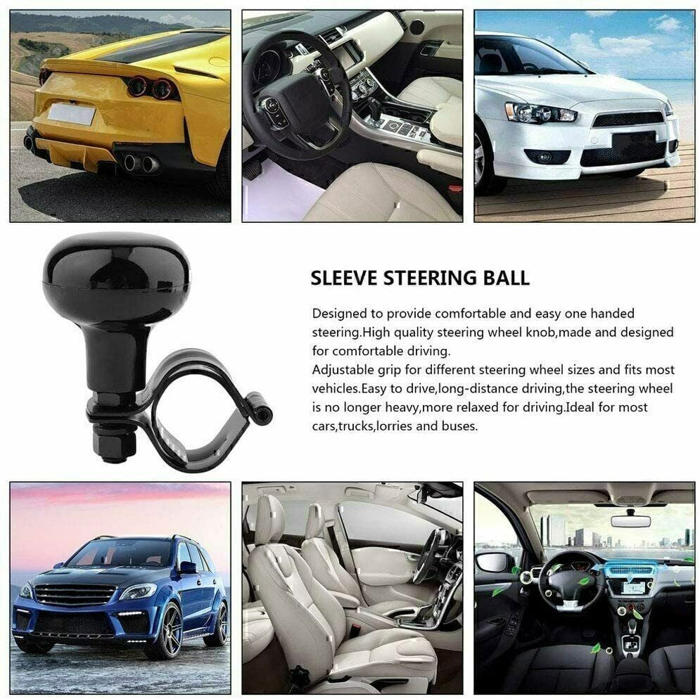 Heavy Duty Steering Wheel Knob Spinner Handle Auto/Tractor Suicide Power Ball