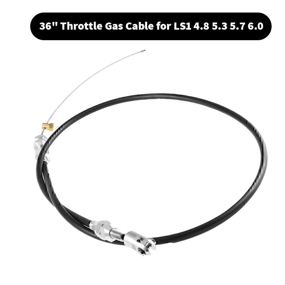 For LS Engine Throttle Cable LS1 4.8 5.3 5.7 6.0 Street Hot Rod LQ4 Gearzaar US!