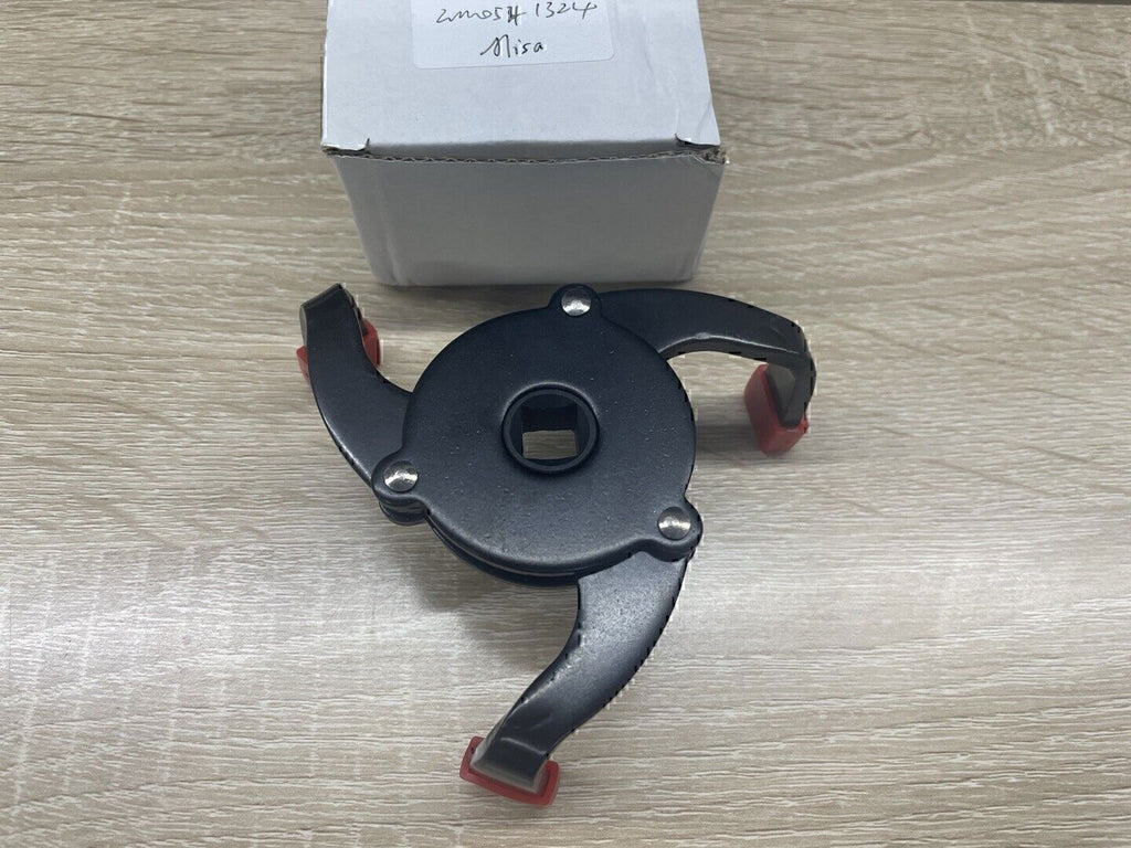 Universal Car 3 Jaws Oil Filter Wrench Adjustable Spanner Remover Removal Tool-