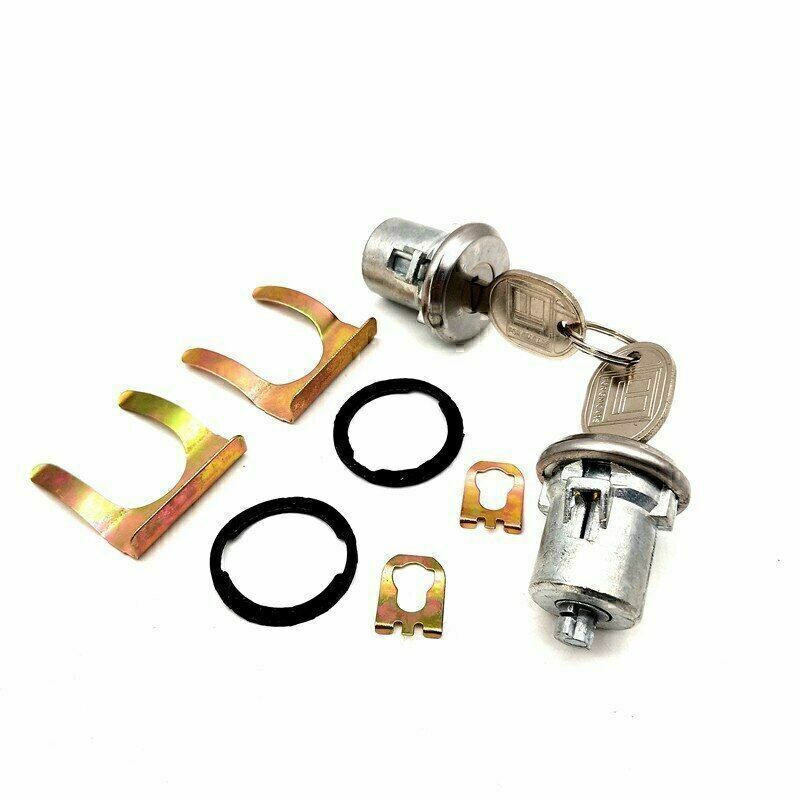 1 Pair Door Lock Cylinder Set For Chevy Chevrolet GMC Truck SUV Oldsmobile US!