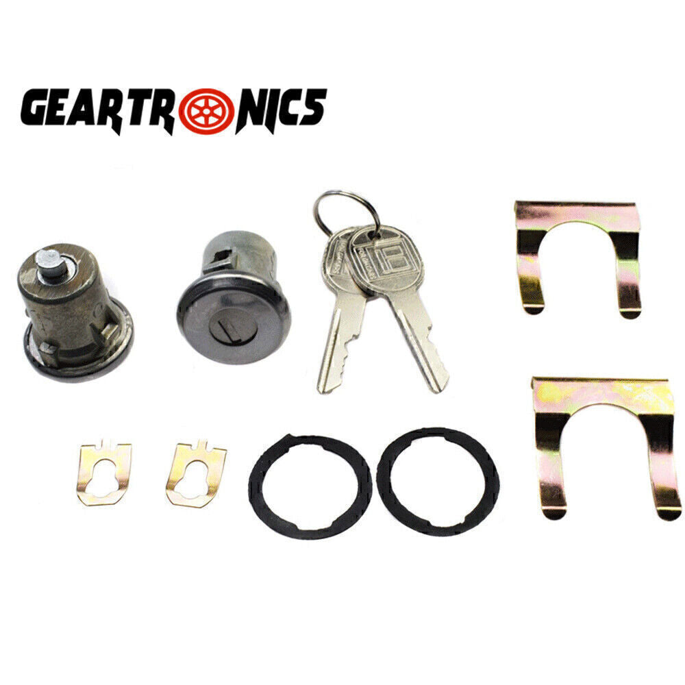 1 Pair Door Lock Cylinder Set For Chevy Chevrolet GMC Truck SUV Oldsmobile US!
