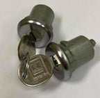 1 Pair Door Lock Cylinder Set For Chevy Chevrolet GMC Truck SUV Oldsmobile US!