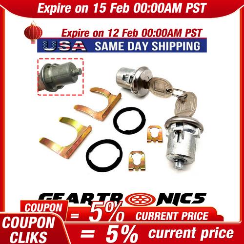 Pair of 2PCS Door Lock Cylinder For Chevy Chevrolet GMC Truck SUV Oldsmobile