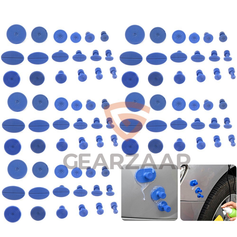 90x Kit PDR Glue Pulling Tabs Paintless Dent Repair Hail Removal For Universal
