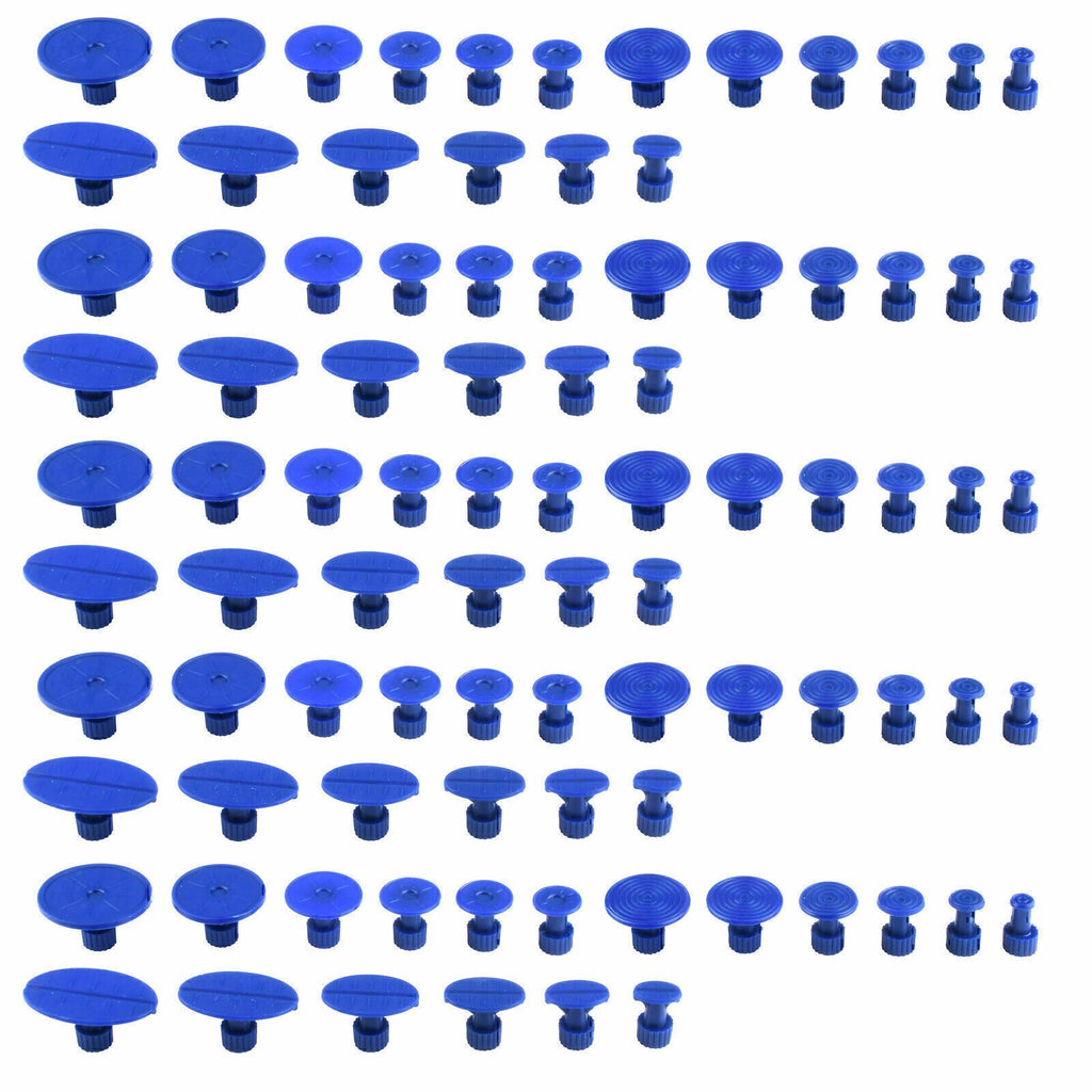 90x Kit PDR Glue Pulling Tabs Paintless Dent Repair Hail Removal For Universal