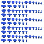 90x Kit PDR Glue Pulling Tabs Paintless Dent Repair Hail Removal For Universal