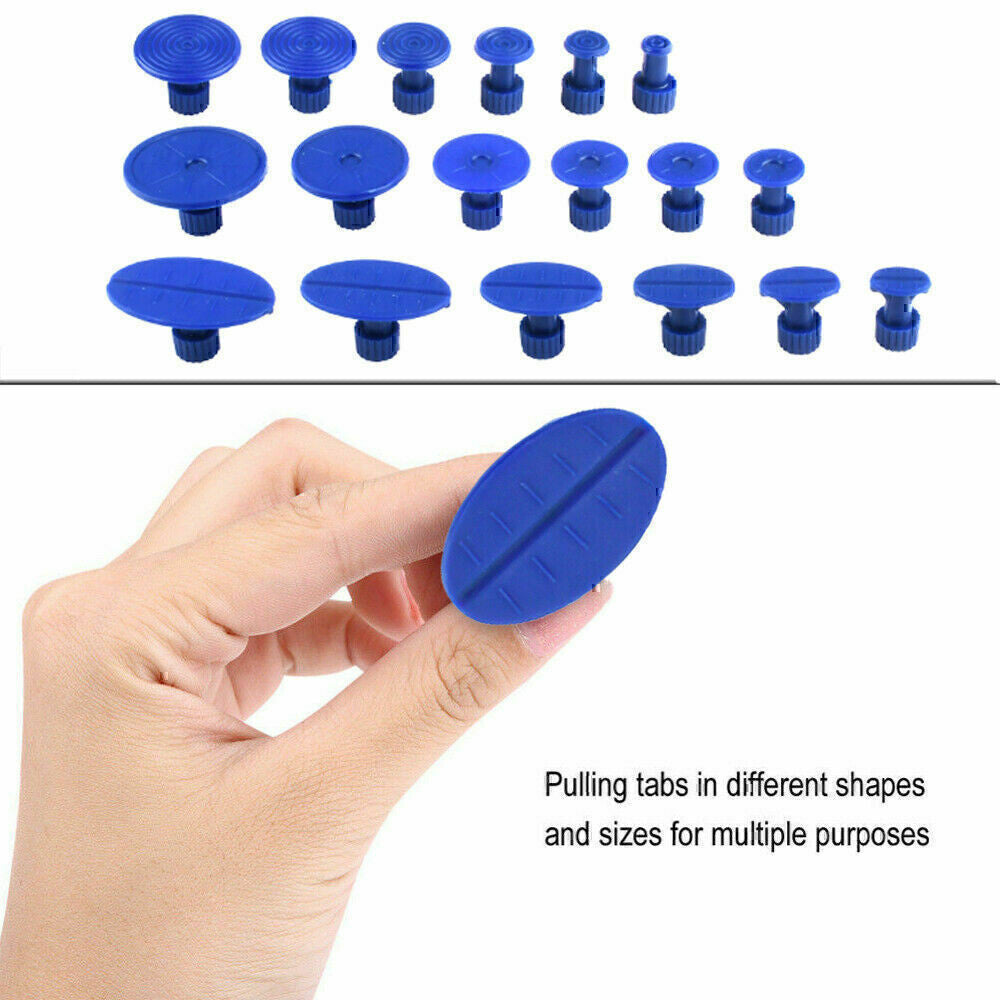 90x Kit PDR Glue Pulling Tabs Paintless Dent Repair Hail Removal For Universal
