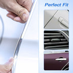 16-Foot Chrome U-Channel Car Door Edge Guard Molding Trim