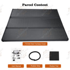 5.5FT 3-Fold Truck Bed Hard Tonneau Cover For 2009-2014 Ford F150 F-150