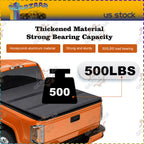 5FT Hard Tri-Fold Tonneau Cover Truck Bed For 2024 2025 Toyota Tacoma Waterproof