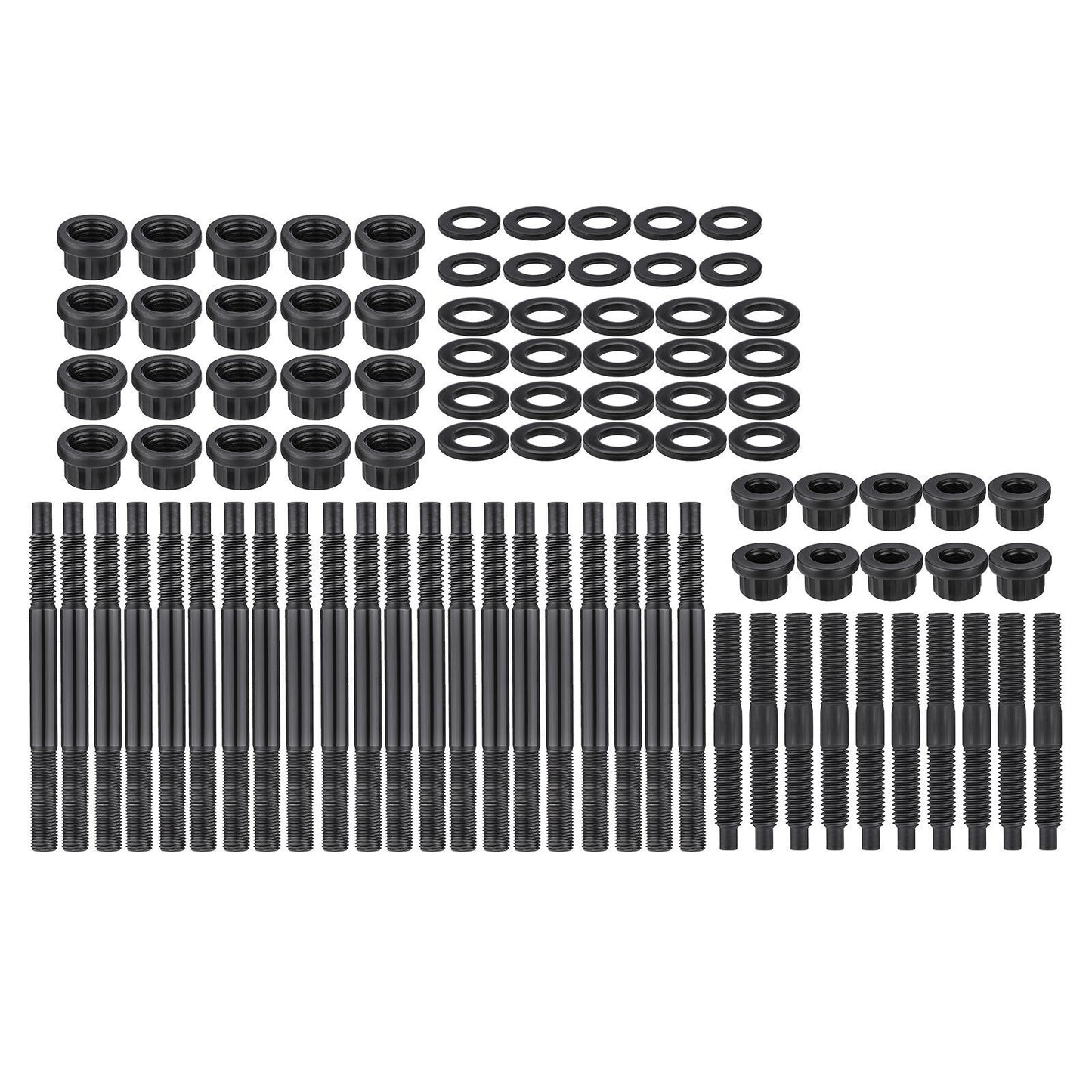 Head Studs Bolts Kit Fit for 2004-2020 Chevy GM 4.8L 5.3L 5.7L 6.0L 6.2L 7.0L