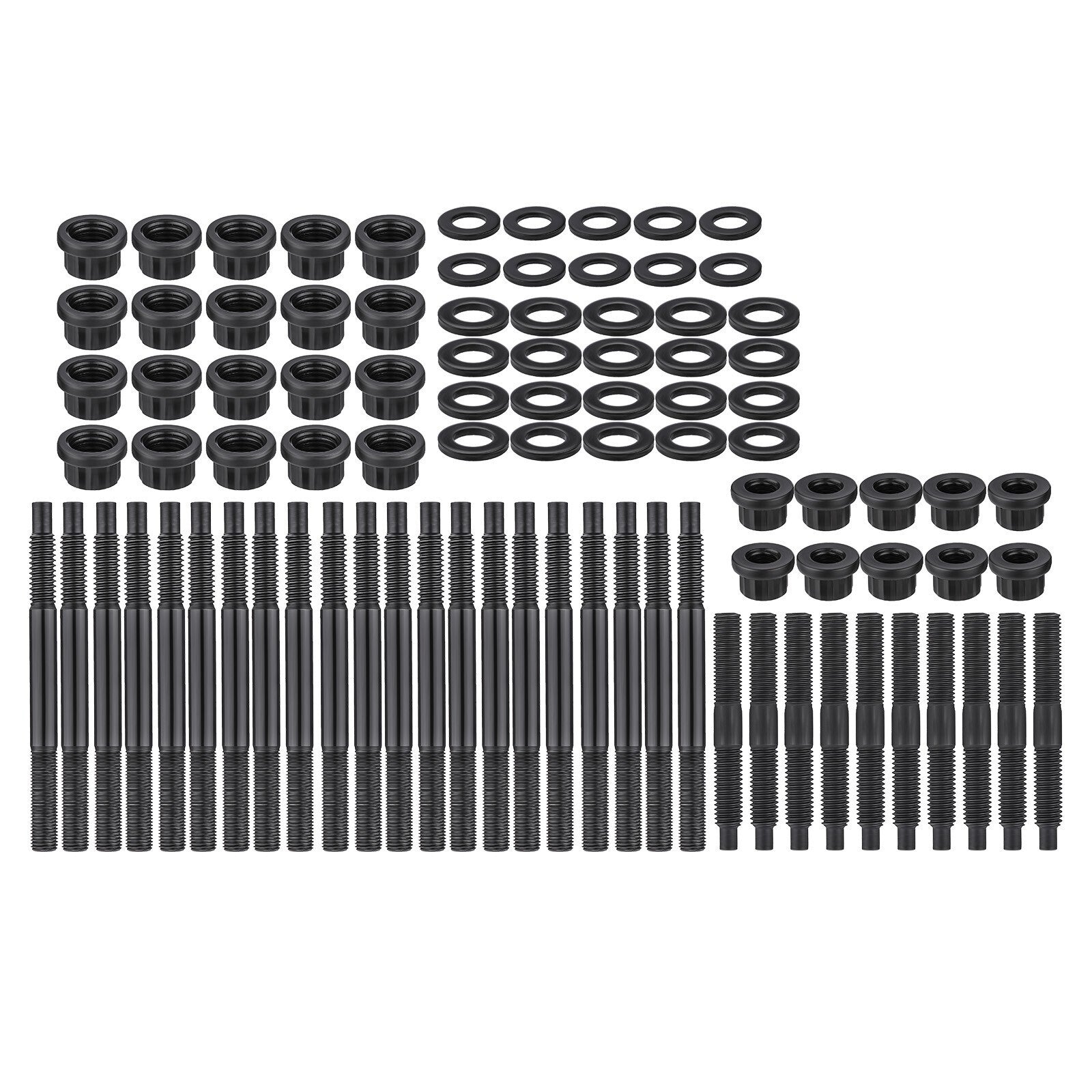 Head Studs Bolts Kit Fit for 2004-2020 Chevy GM 4.8L 5.3L 5.7L 6.0L 6.2L 7.0L