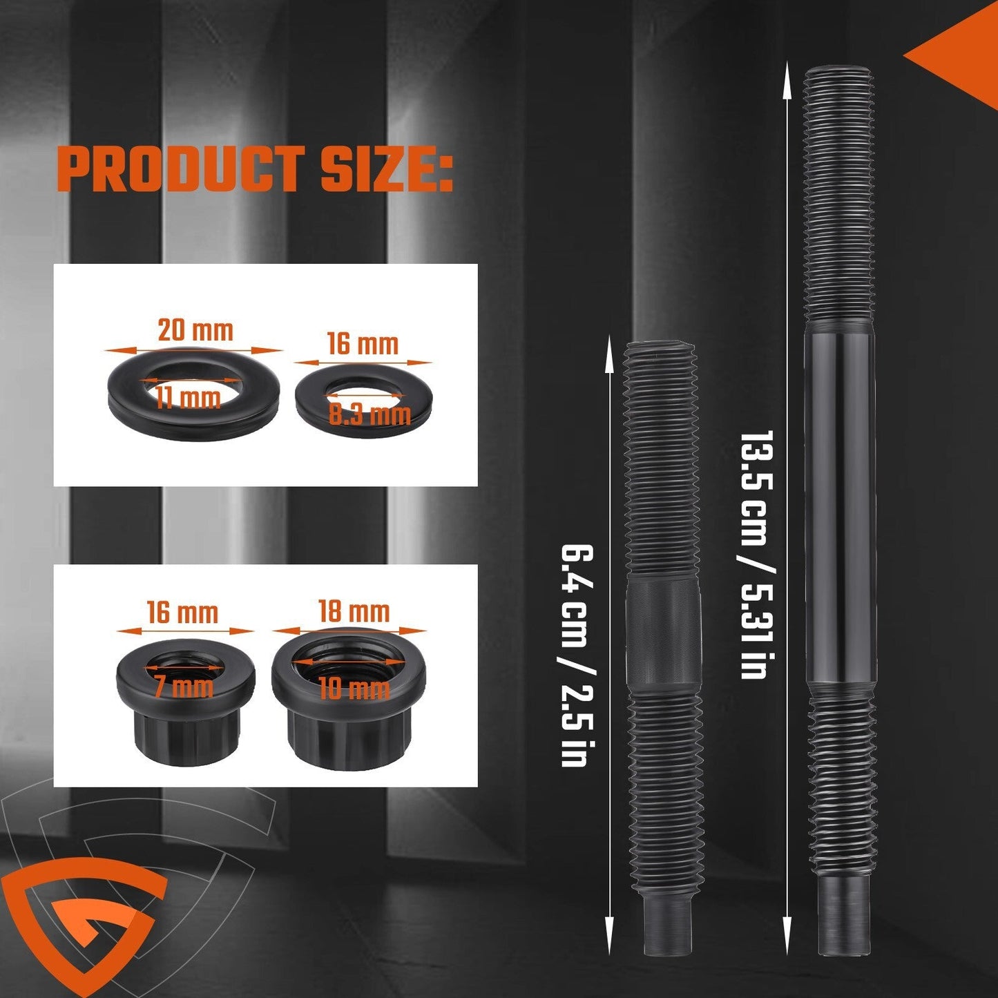 Head Studs Bolts Kit Fit for 2004-2020 Chevy GM 4.8L 5.3L 5.7L 6.0L 6.2L 7.0L