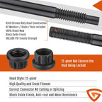 Head Studs Bolts Kit Fit for 2004-2020 Chevy GM 4.8L 5.3L 5.7L 6.0L 6.2L 7.0L