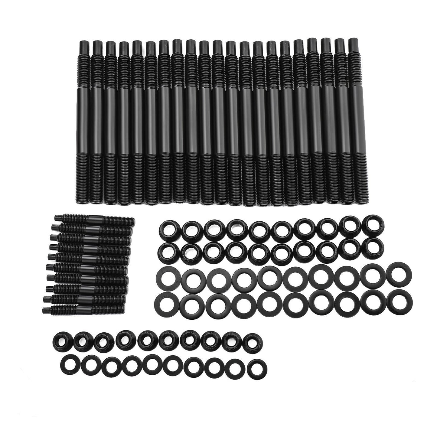 Head Studs Bolts Kit Fit for 2004-2020 Chevy GM 4.8L 5.3L 5.7L 6.0L 6.2L 7.0L