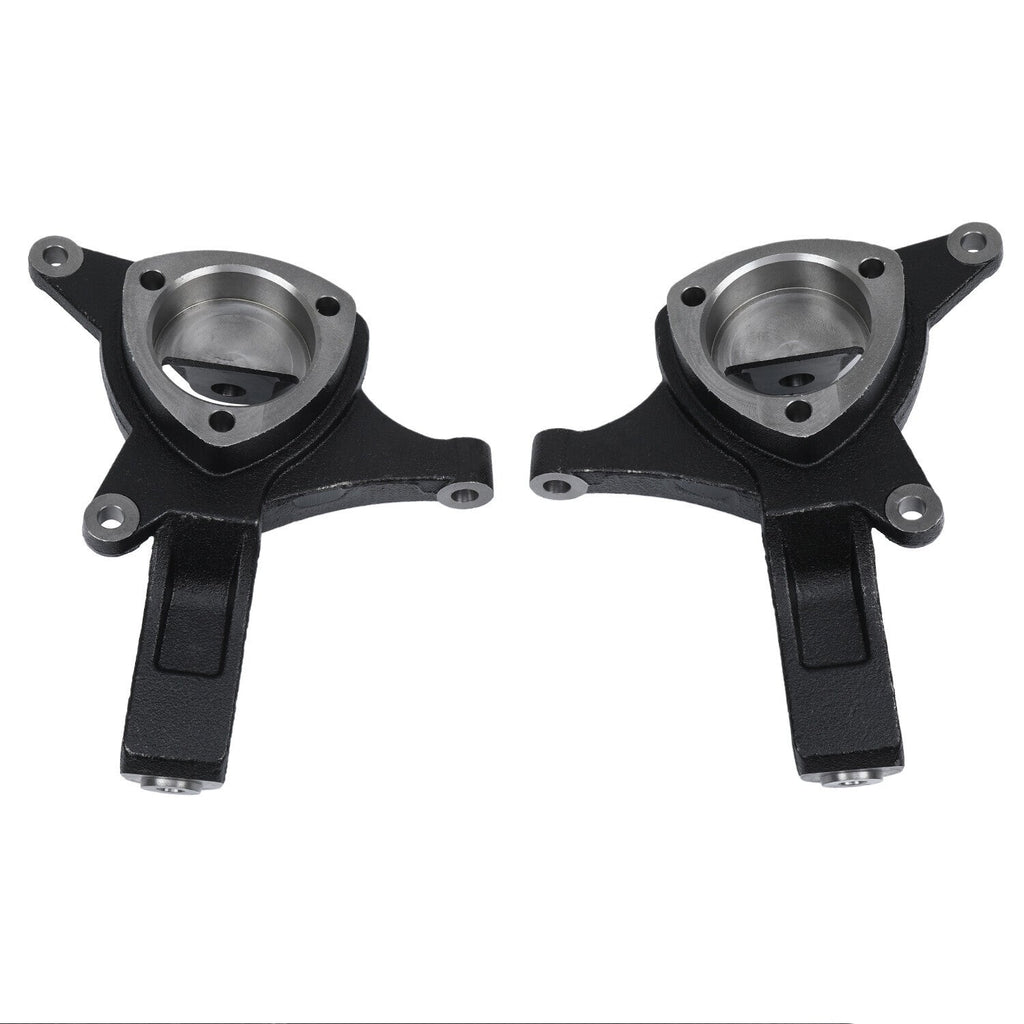 FIT FOR 2007 - 2017 SILVERADO SIERRA C1500 2WD 4.5" LIFT SPINDLES KNUCKLES