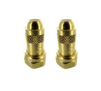 2 of TeeJet ConeJet Brass Adjustable Spray Tip 11/16" Thread 0.47 GPM @ 40 PSI