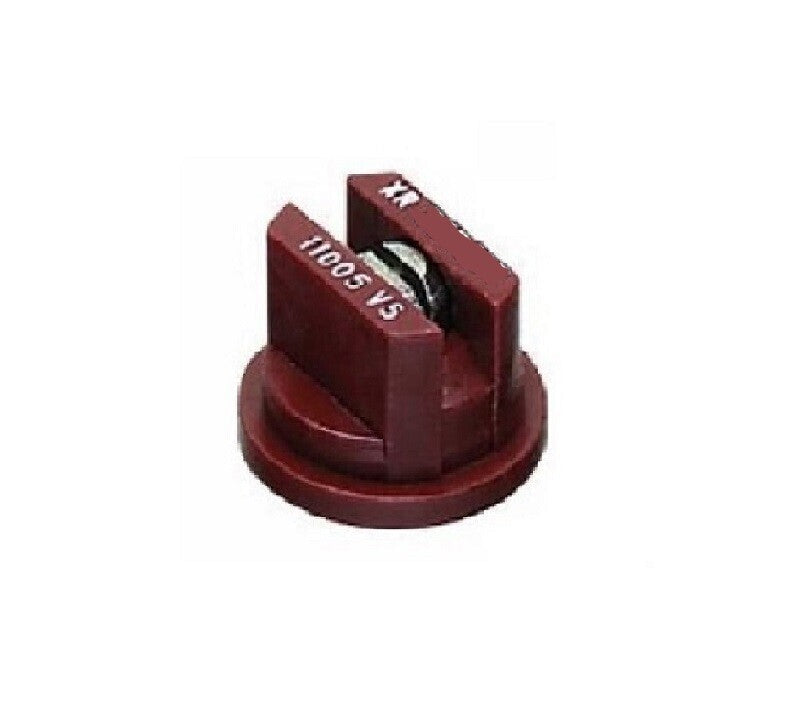Pack of 25 - TeeJet Extended Range Flat Spray Tips 110° Brown 0.5 GPM @ 40 PSI