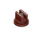 Pack of 25 - TeeJet Extended Range Flat Spray Tips Brown 80° Poly w/ SS Insert
