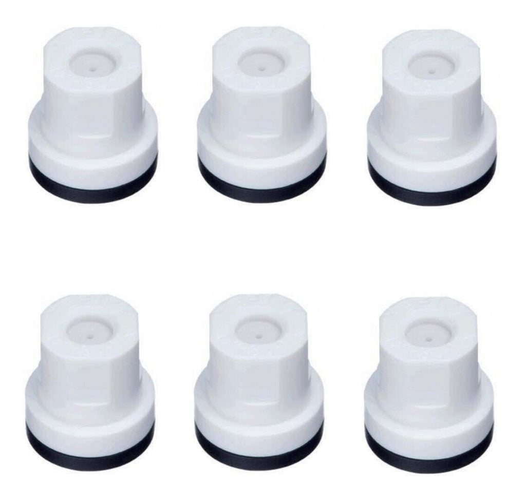Pack of 6 - TeeJet TXR ConeJet Hollow Cone Nozzle Spray Tips 0.053 GPM @ 40 PSI