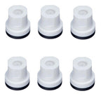Pack of 6 - TeeJet TXR ConeJet Hollow Cone Nozzle Spray Tips 0.053 GPM @ 40 PSI