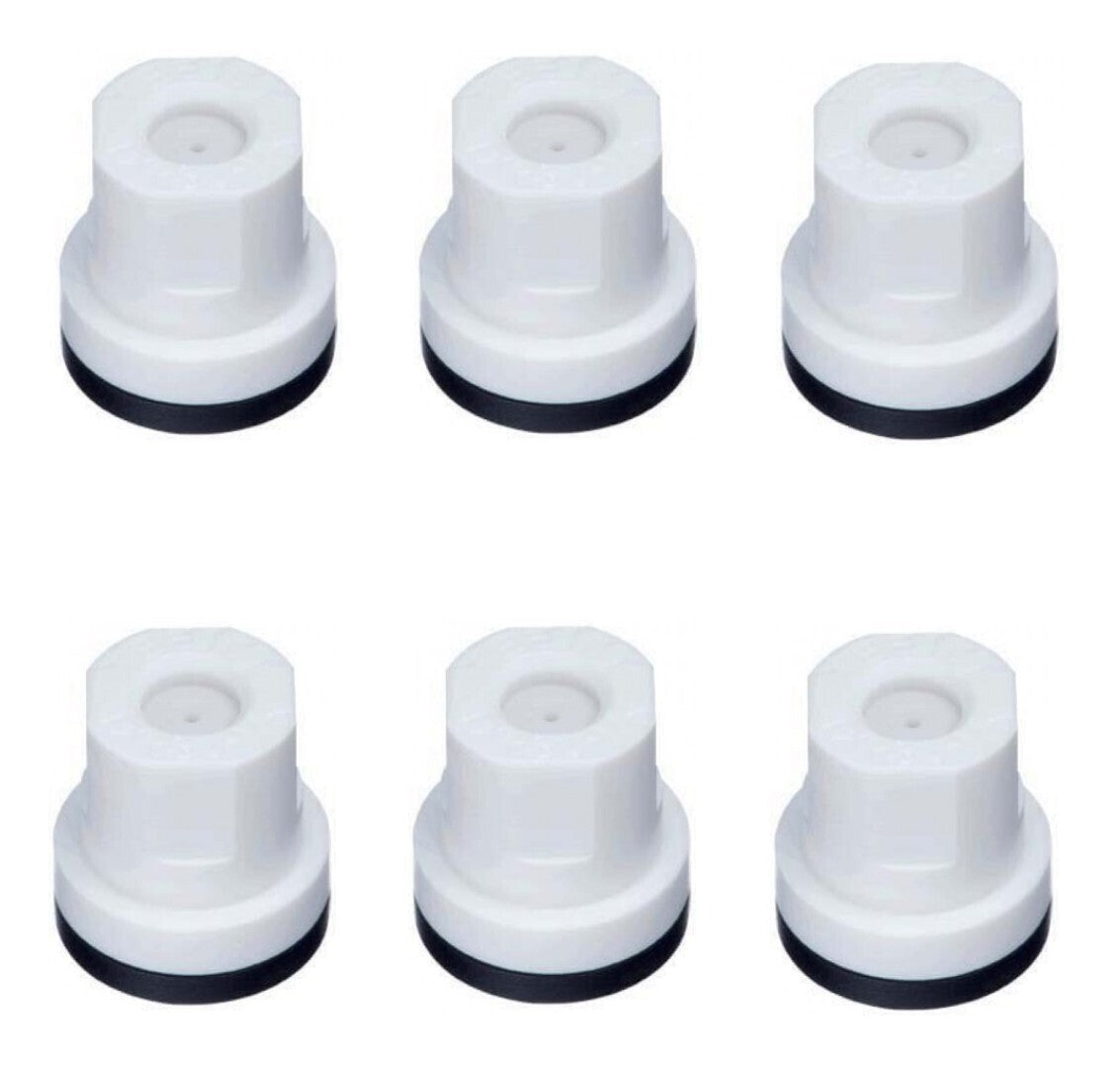 Pack of 6 - TeeJet TXR ConeJet Hollow Cone Nozzle Spray Tips 0.053 GPM @ 40 PSI