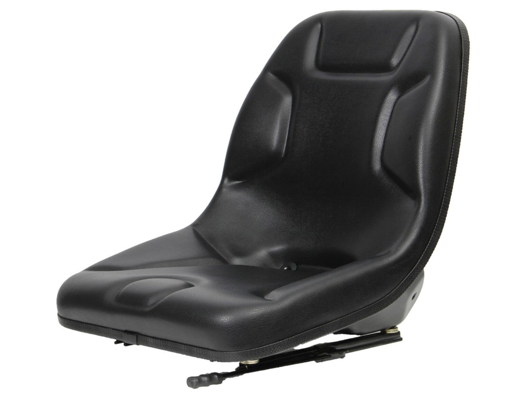 Ultra High-Back Steel Pan Seat Fits Skid Steers & Other Applications 460000BK