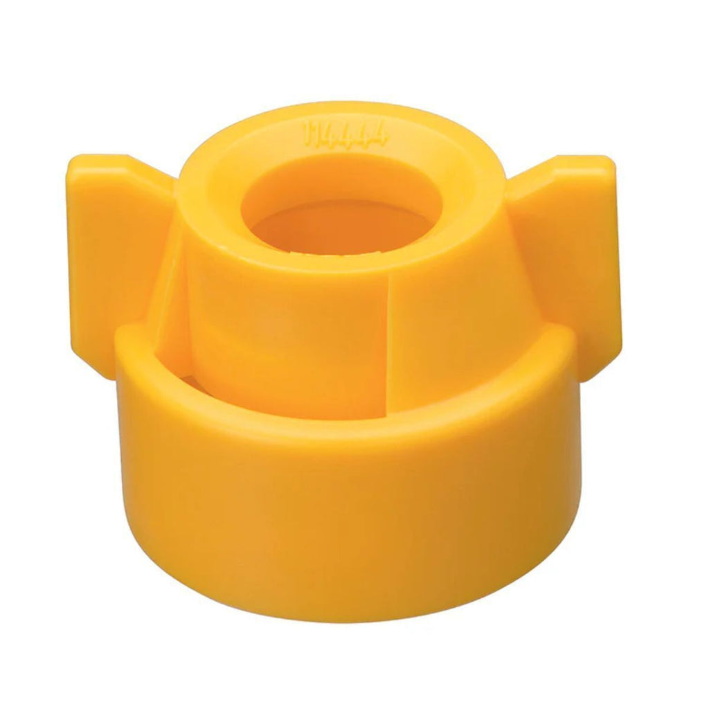25 of Quick TeeJet Yellow Nylon Cap Fits TK, TX, TXA, TG, Hose Shank & Disc Core