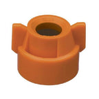 25 of Quick TeeJet Orange Nylon Cap Fits TK, TX, TXA, TG, Hose Shank & Disc Core