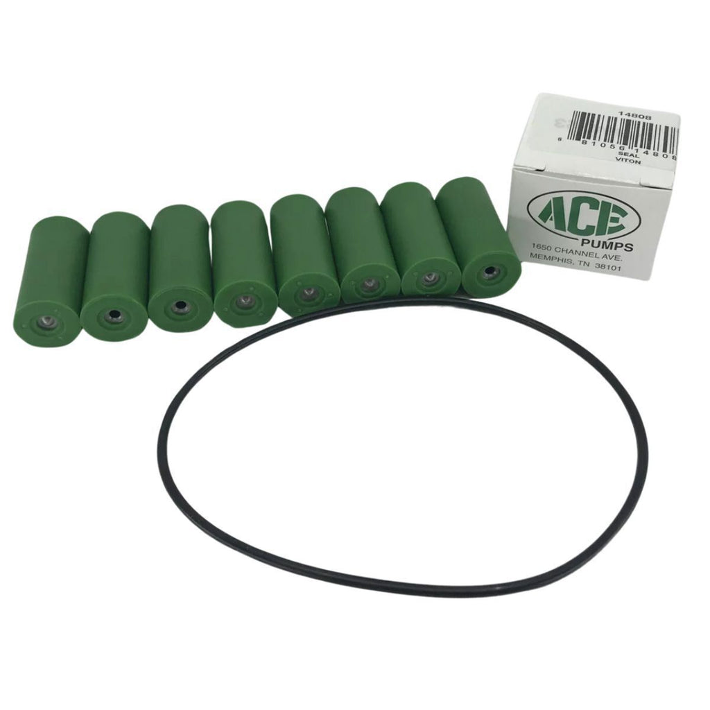 ACE Pump Repair Kit for RP-800C 8-Roller Pumps Contains Seals, Rollers & O'Rings