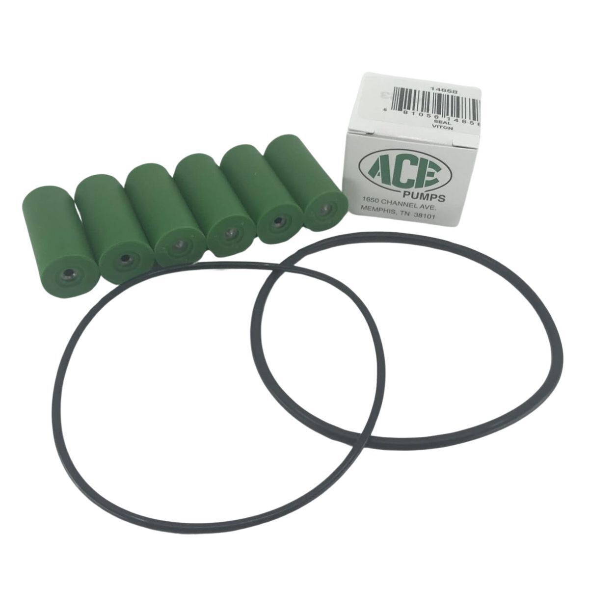 ACE Pump Repair Kit for RP-600C 6-Roller Pumps Contains Seals, Rollers & O'Rings
