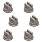 Pack of 6 - TeeJet Flat Spray Tips 80° Polymer w/ SS Insert 0.6 GPM @ 40 PSI