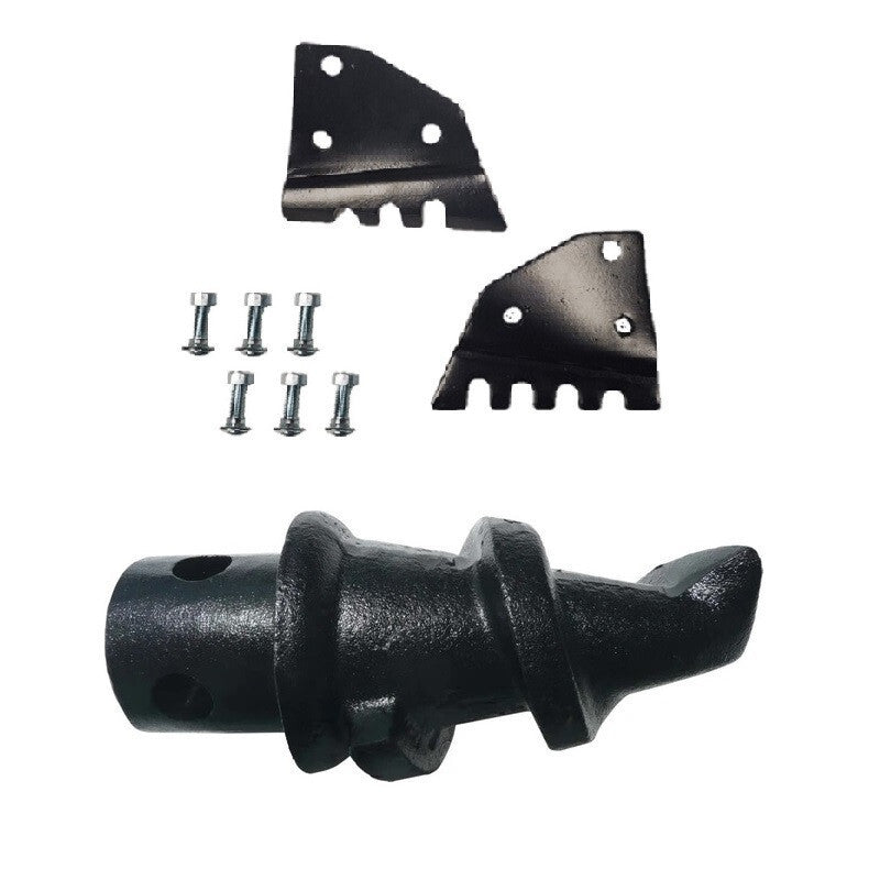 Auger Points For Post Hole Auger & 12" Serrated Auger Edges For Post Hole Digger
