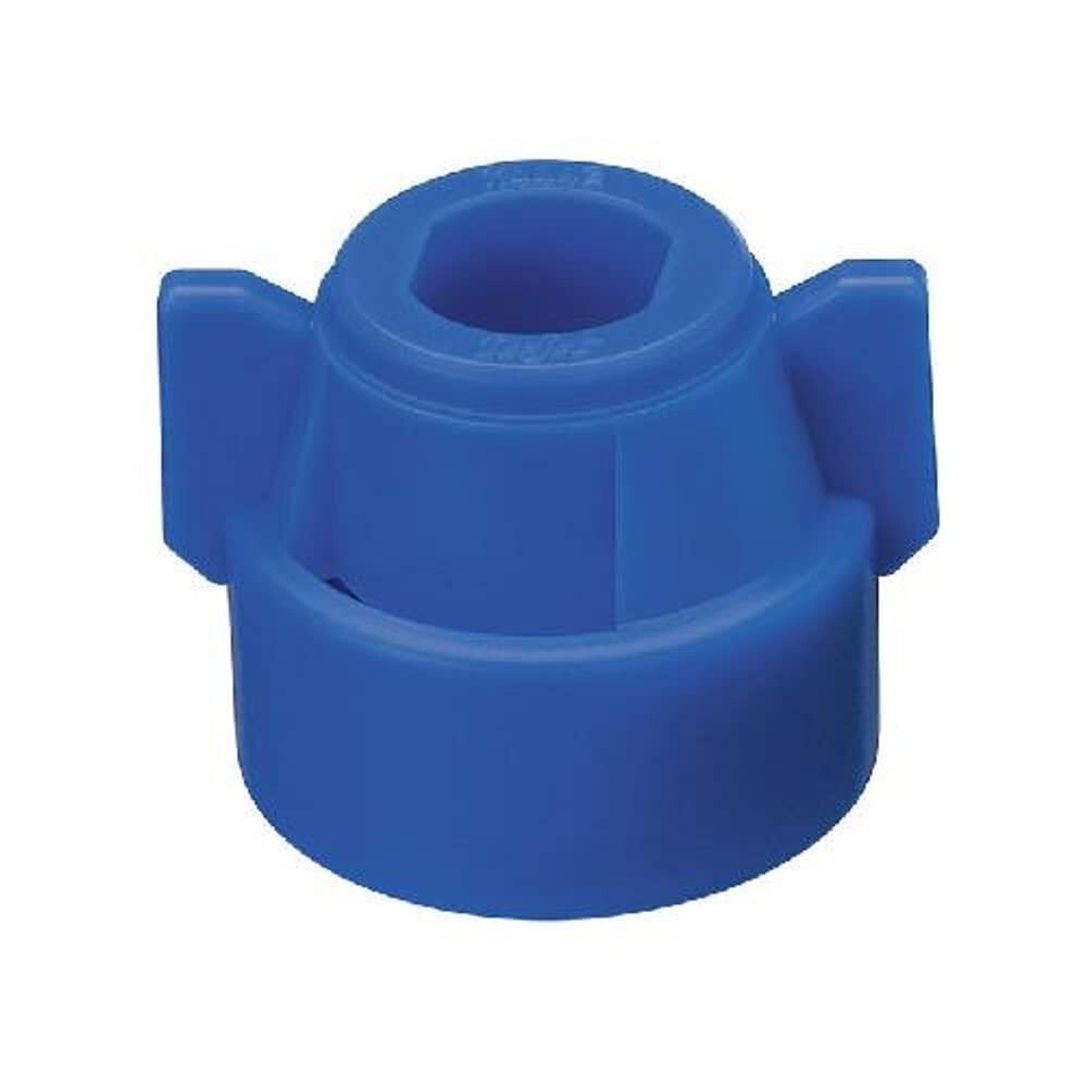 Pack of 100 - Quick TeeJet Blue Nylon Cap For TJ60, AI, SJ3 & More Style Tips