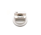 Pack of 25 - TeeJet Extended Range Flat Spray Tips White 80° Poly w/ SS Insert