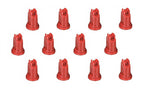 Pack of 12 - TeeJet Air Induction XR Flat Spray Tips Red 110° 0.4 GPM @ 40 PSI