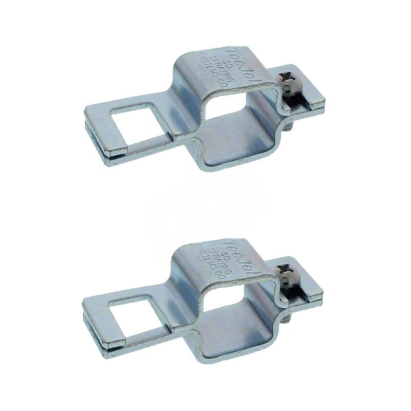 Pack of 2 - TeeJet Quick Nozzle Body Vari-Spacing Clamp Fits 1-1/2" OD Sq Tubing