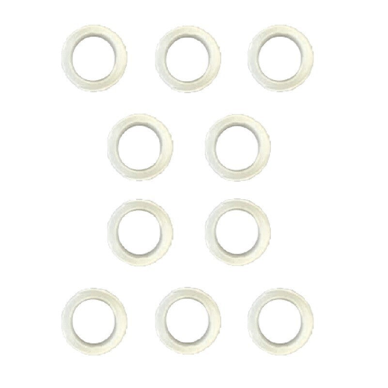 Pack of 10 - Nylon Gasket Washer 5/8" OD x 3/8" ID For Nozzles & Plug Valves