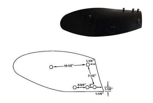 Moldboard For Plows 16" (Harware not Included) 660204