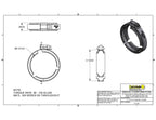 5 of Banjo 2" Manifold Flanged Worm Screw Clamp fits Full Port M220 Fittings