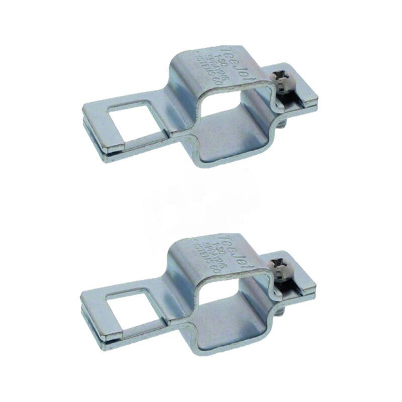Pack of 2 - TeeJet Quick Nozzle Body Vari-Spacing Clamp Fits 3/4" Sq OD Tubing