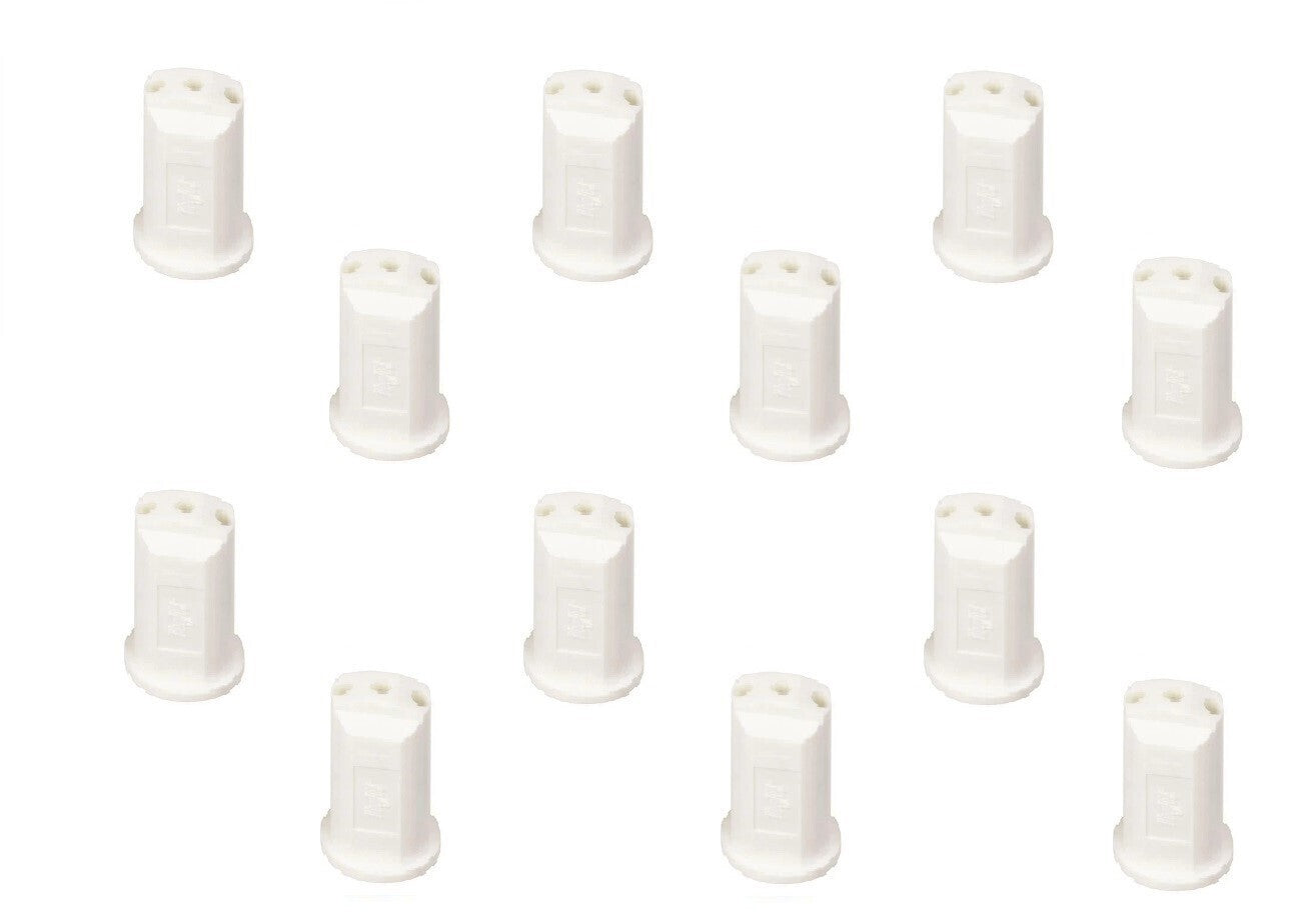 Pack of 12 - TeeJet Stream-Jet SJ-3 3-Stream Outlet Spray Tip 0.80 GPM @ 40 PSI